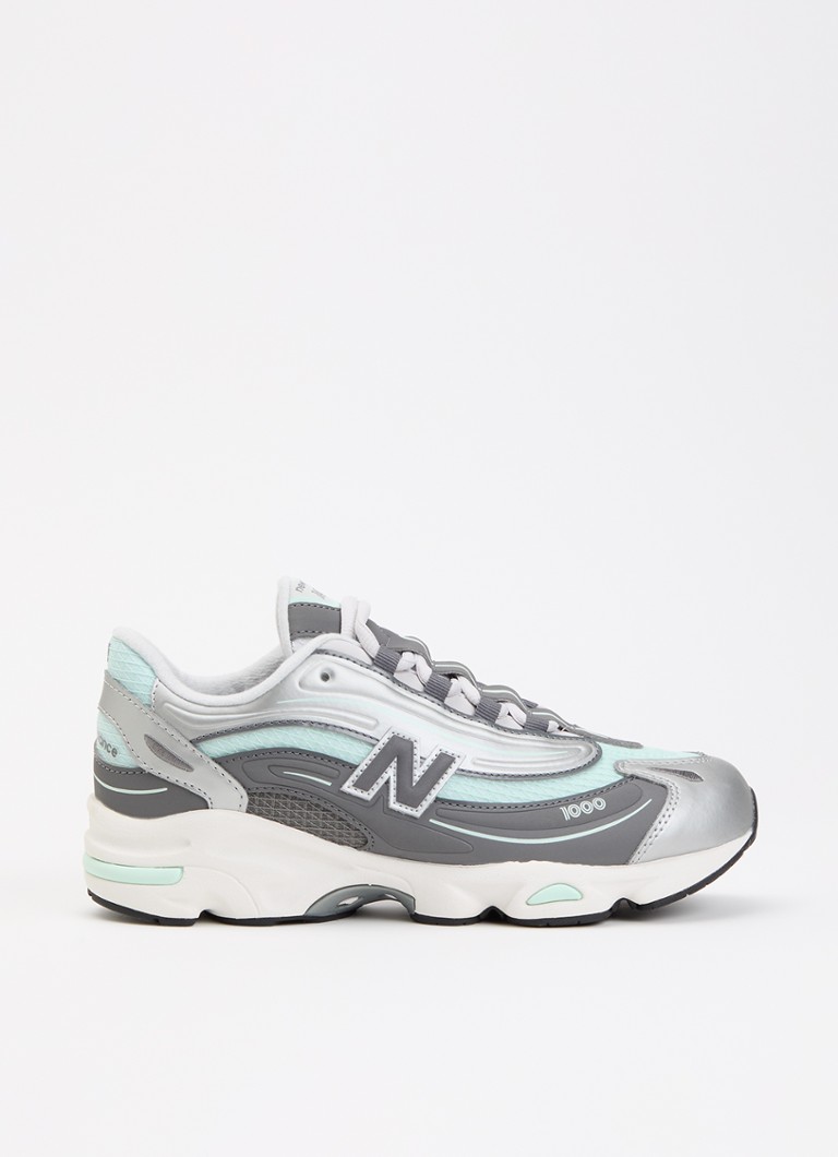 New Balance Jongens 1000 sneaker met mesh details in de kleur Grijs, maat: 40