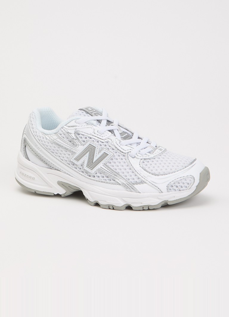 New Balance Meisjes 740 sneaker met mesh details in de kleur Wit, maat: 28