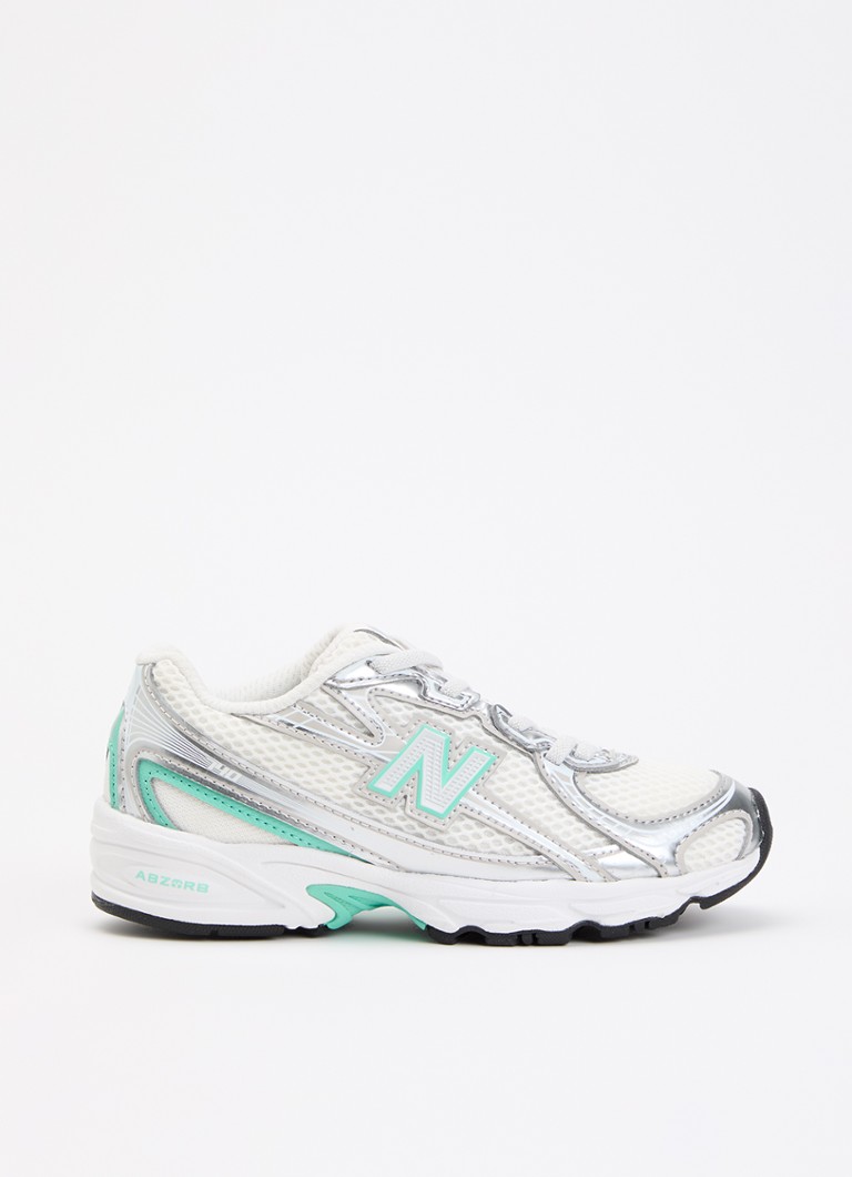 New Balance Meisjes 740 sneaker van mesh met metallic finish in de kleur Mint, maat: 29