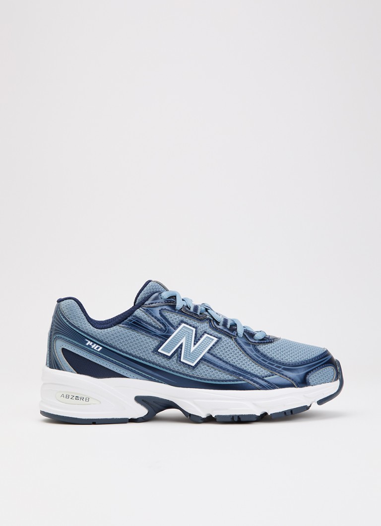New Balance Meisjes 740 sneaker met mesh details in de kleur Petrol, maat: 40