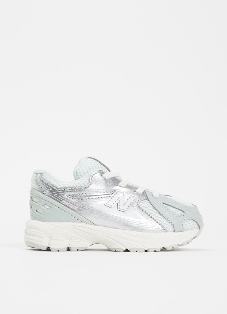 New Balance Meisjes 1906 sneaker van mesh met details van metallic in de kleur Mint, maat: 17