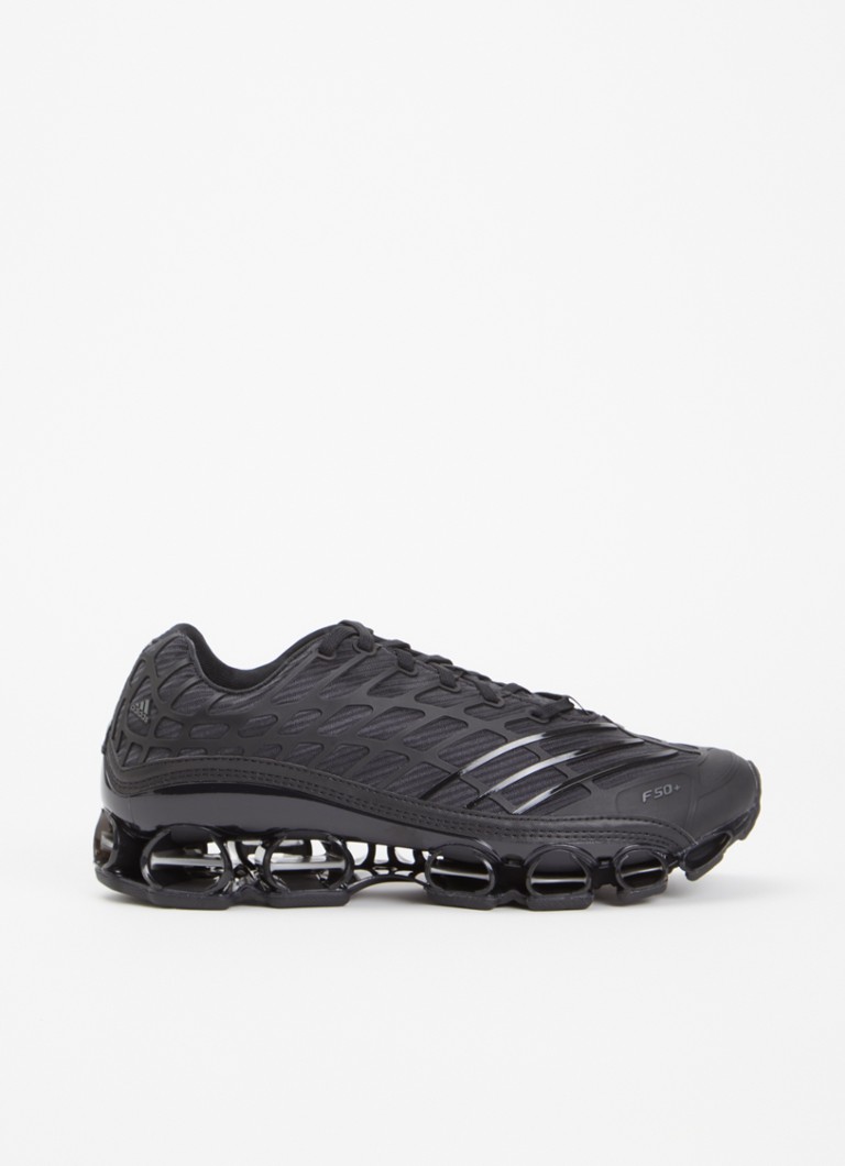 Adidas Heren Megaride F50 sneaker met mesh details in de kleur Zwart, maat: 42