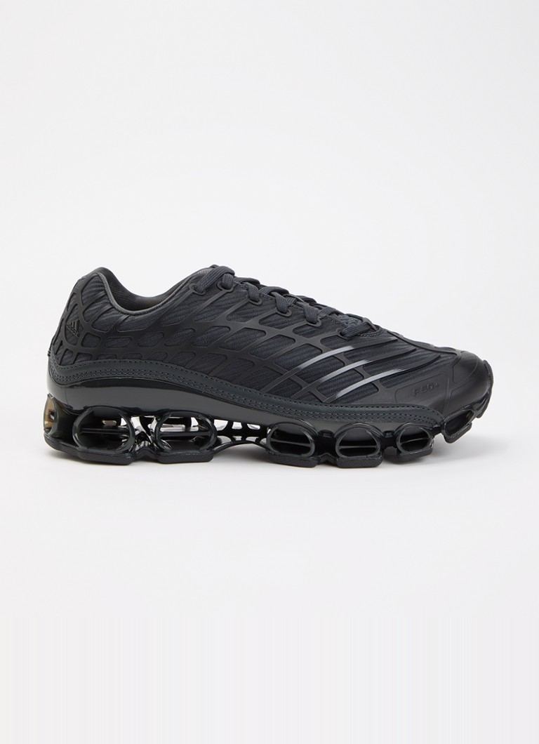 Adidas Heren Megaride F50 sneaker met logo in de kleur Zwart, maat: 41 1/3
