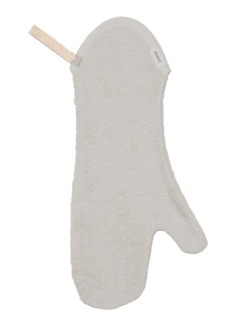 Koeka Dijon Daily Douche washand 42 x 18 cm Lichtgrijs - Deal