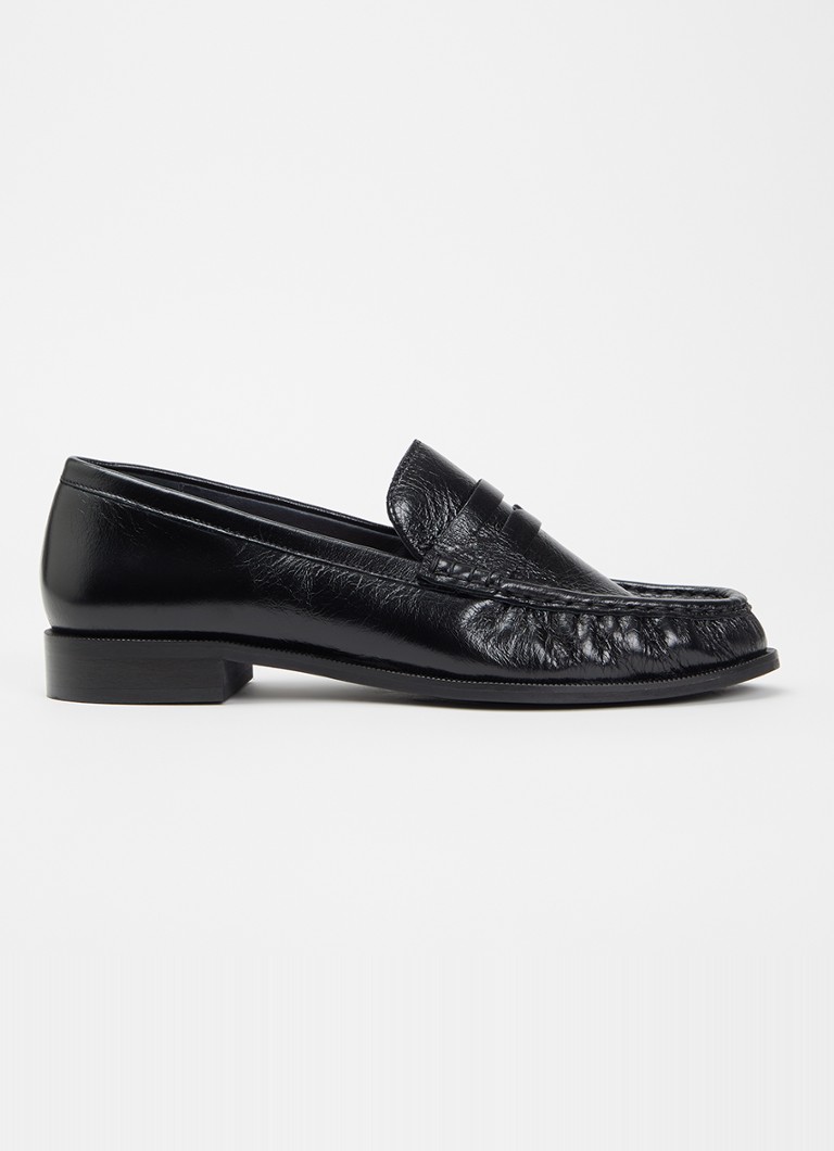 Jonak Dames Delice loafer van kalfsleer in de kleur Zwart