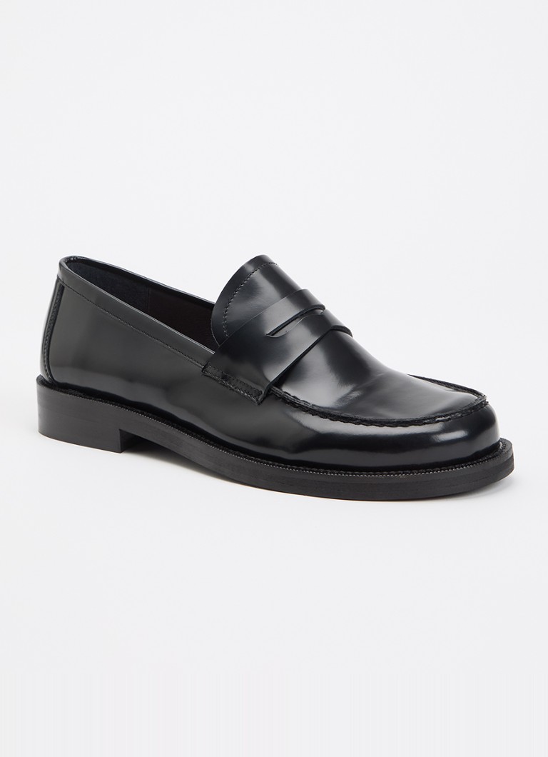 Jonak Dames Dolivia loafer van kalfsleer in de kleur Zwart