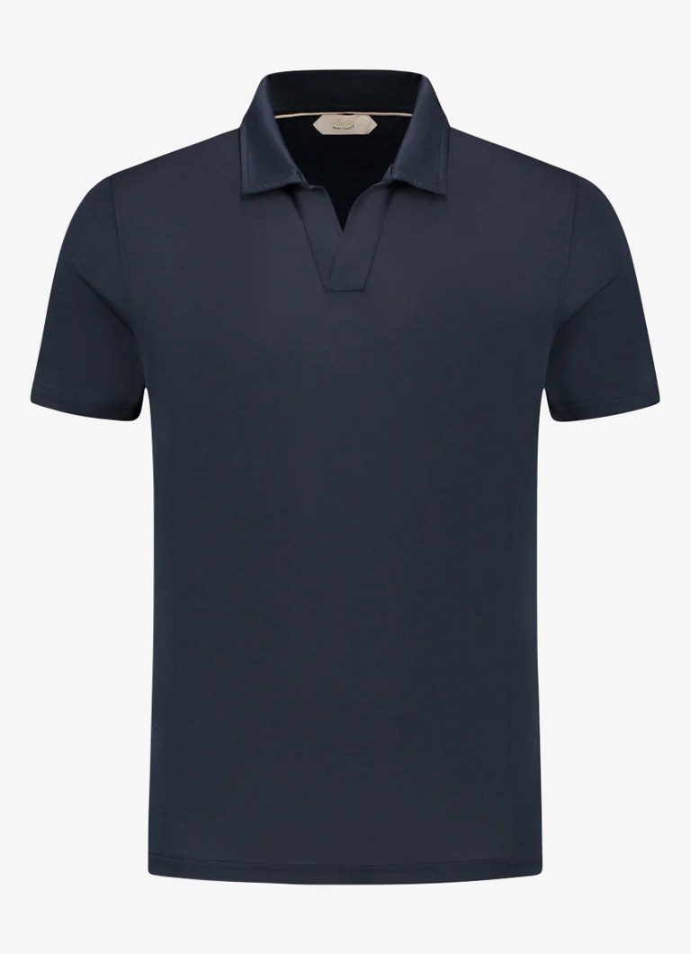 Aurélien Heren Regular fit polo in de kleur Navy-410