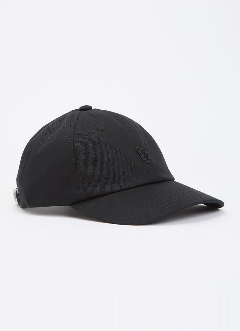 Lyle & Scott Heren Pet met logoborduring in de kleur Zwart, maat: One Size
