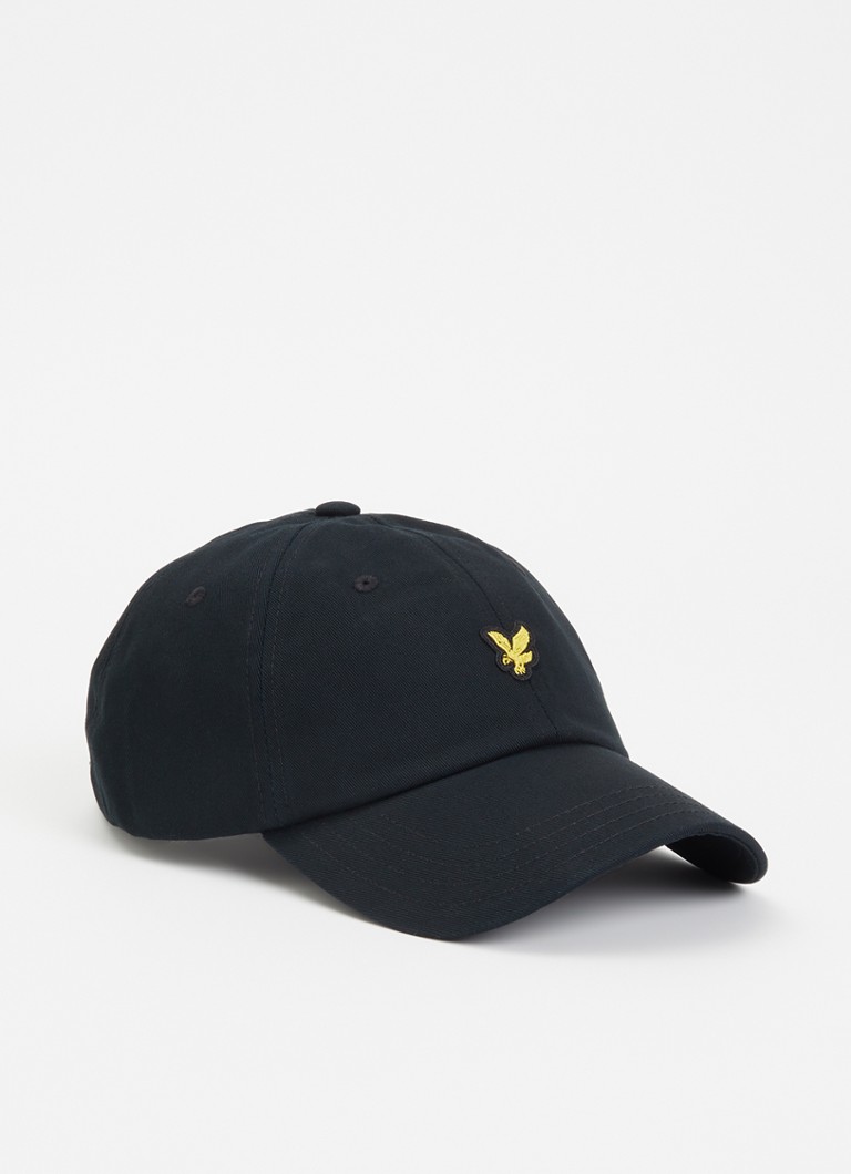 Lyle & Scott Heren Pet met logoborduring in de kleur Zwart, maat: One Size