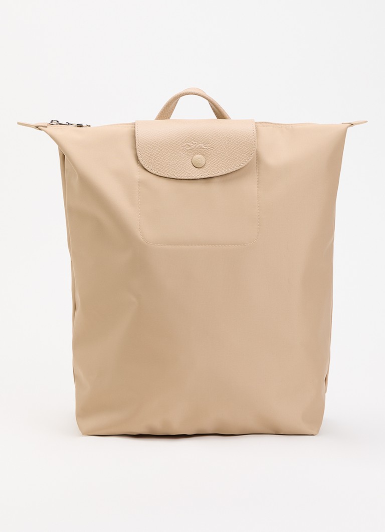 Longchamp Dames Le Pliage One rugzak M met leren details in de kleur Camel
