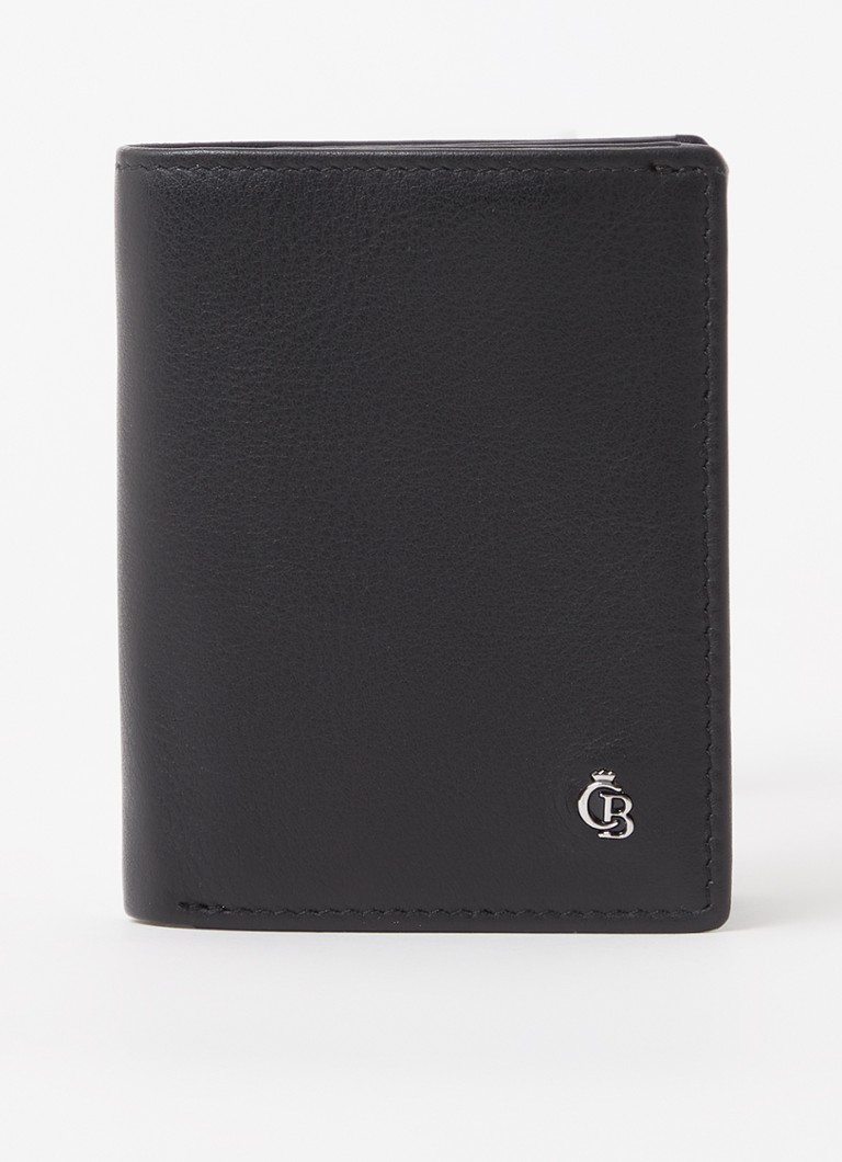 Castelijn & Beerens Heren Vita portemonnee van leer in de kleur Zwart, maat: One Size