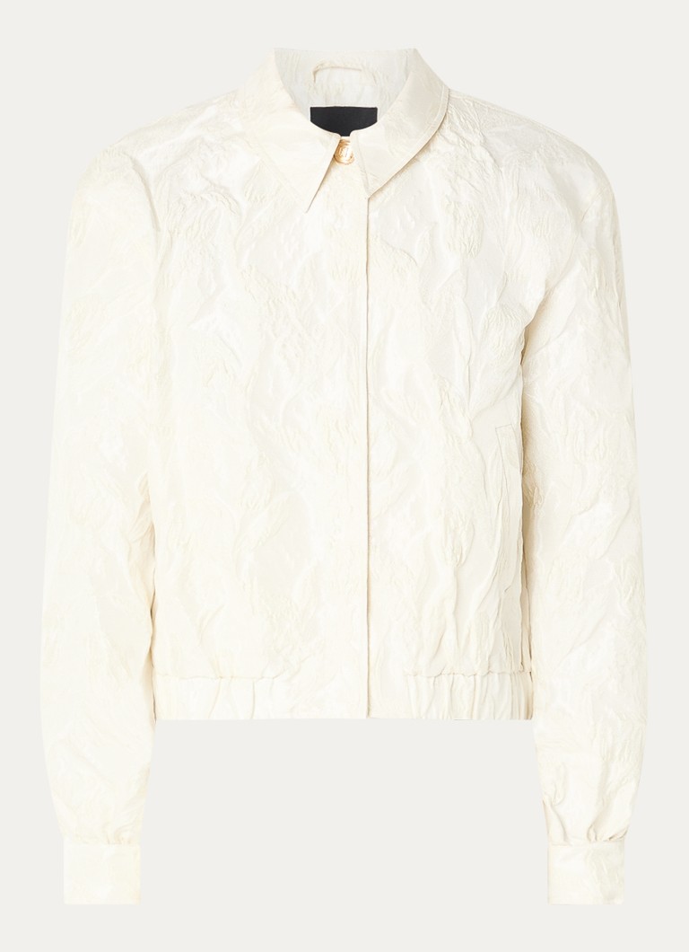 NIKKIE Dames Pamona jack met steekzakken in de kleur Creme