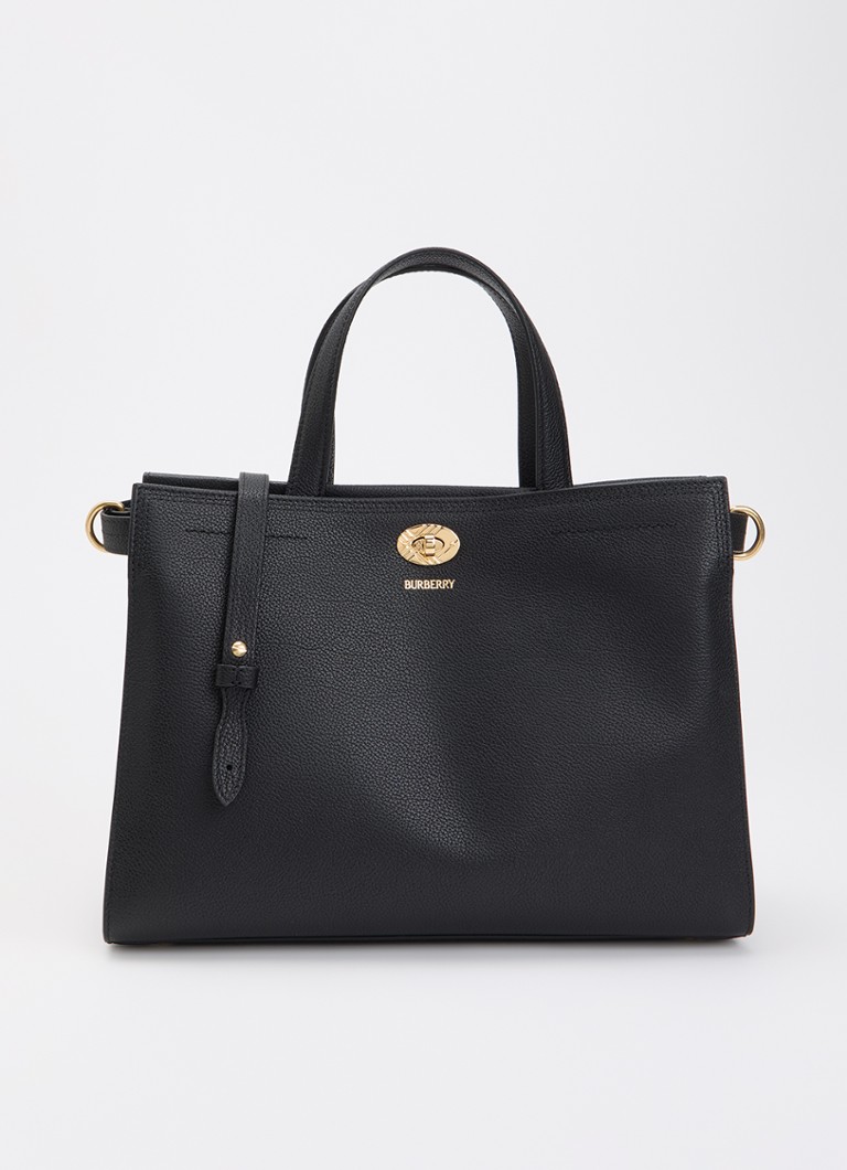 Burberry Dames Cotsworld handtas van kalfsleer met afneembare schouderriem