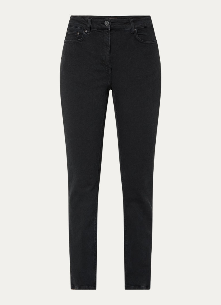 Gerard Darel Dames Carmen high waist slim fit jeans met steekzakken in de kleur Zwart