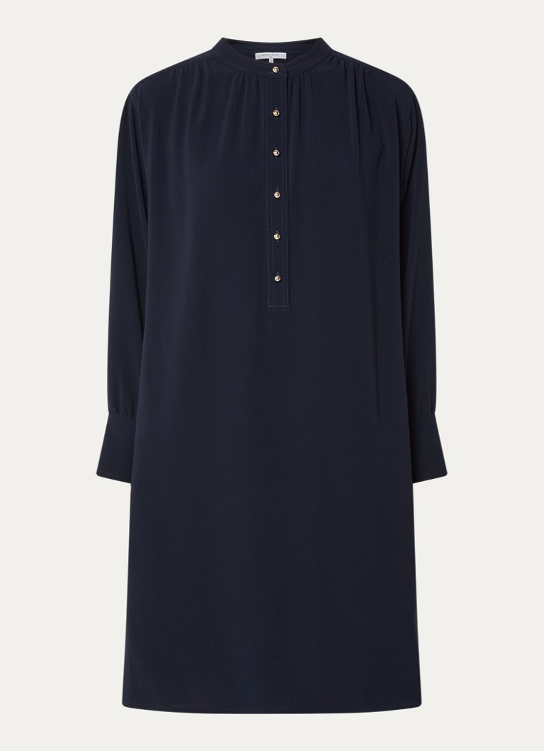 Gerard Darel Dames Rosine mini jurk met ballonmouw in de kleur Donkerblauw