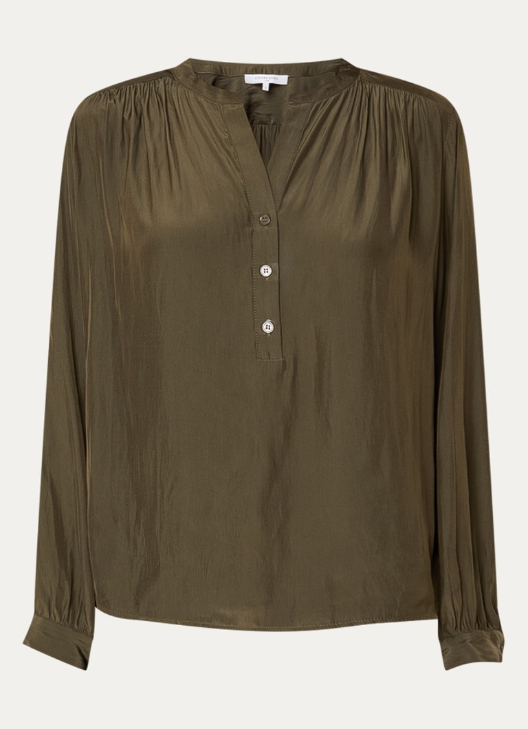 Gerard Darel Dames Cyndie tuniek met ballonmouw in de kleur Brons