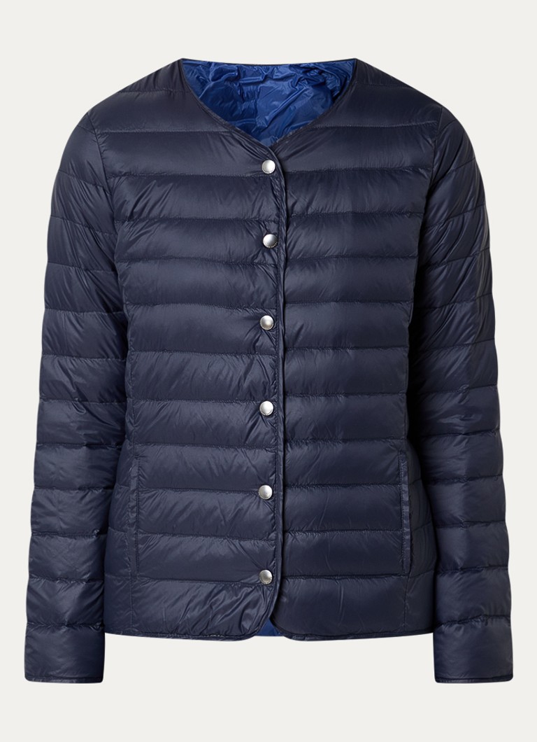 Gerard Darel Dames Solange gewatteerd jack met donsvulling in de kleur Blauw