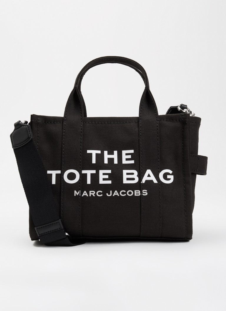 Marc Jacobs Dames The Small Tote handtas van canvas met afneembare schouderriem