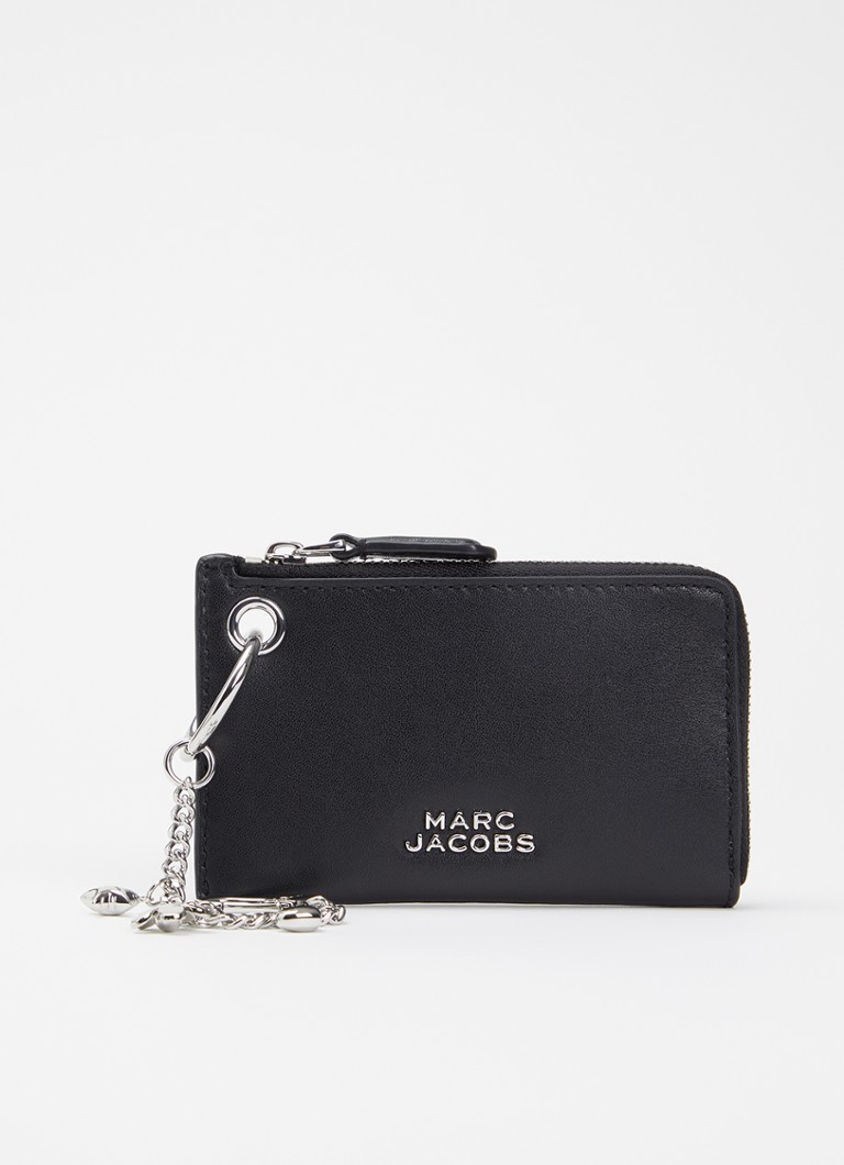 Marc Jacobs Dames The Everyday Charm sleuteletui van leer in de kleur Zwart, maat: 1SZ