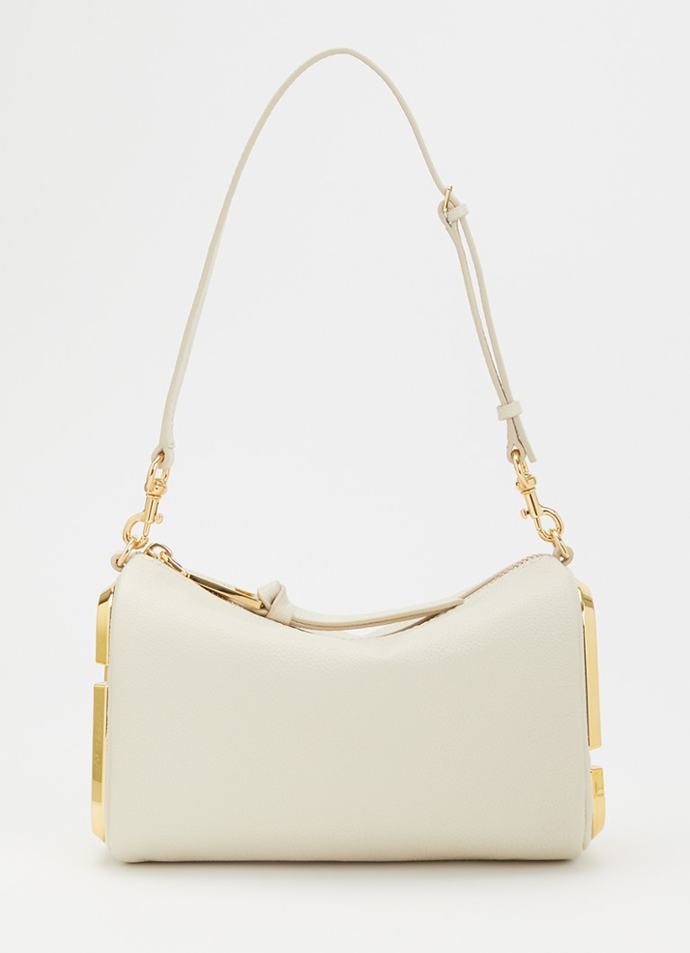 Marc Jacobs Dames The Snapshot schoudertas van leer in de kleur Gebroken wit, maat: 1SZ