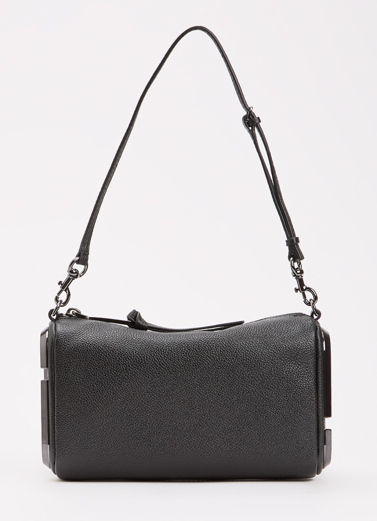 Marc Jacobs Dames The Snapshot schoudertas van leer in de kleur Zwart, maat: 1SZ