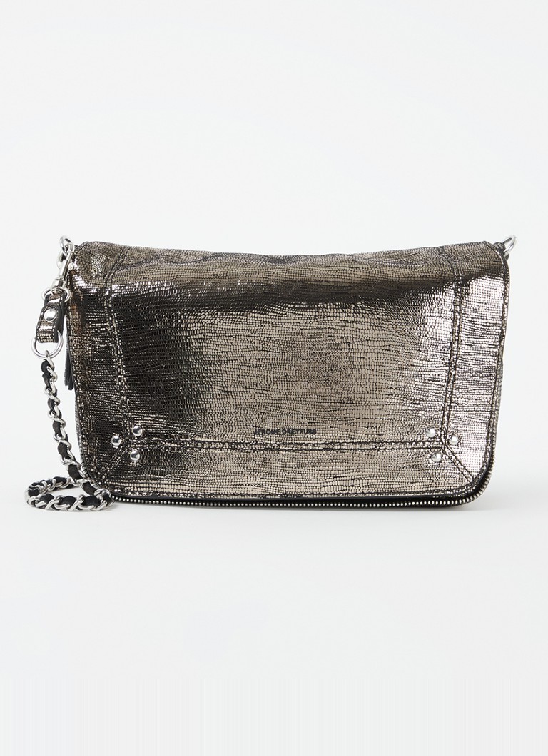 Jérôme Dreyfuss Dames Bobi S crossbodytas van geitenleer