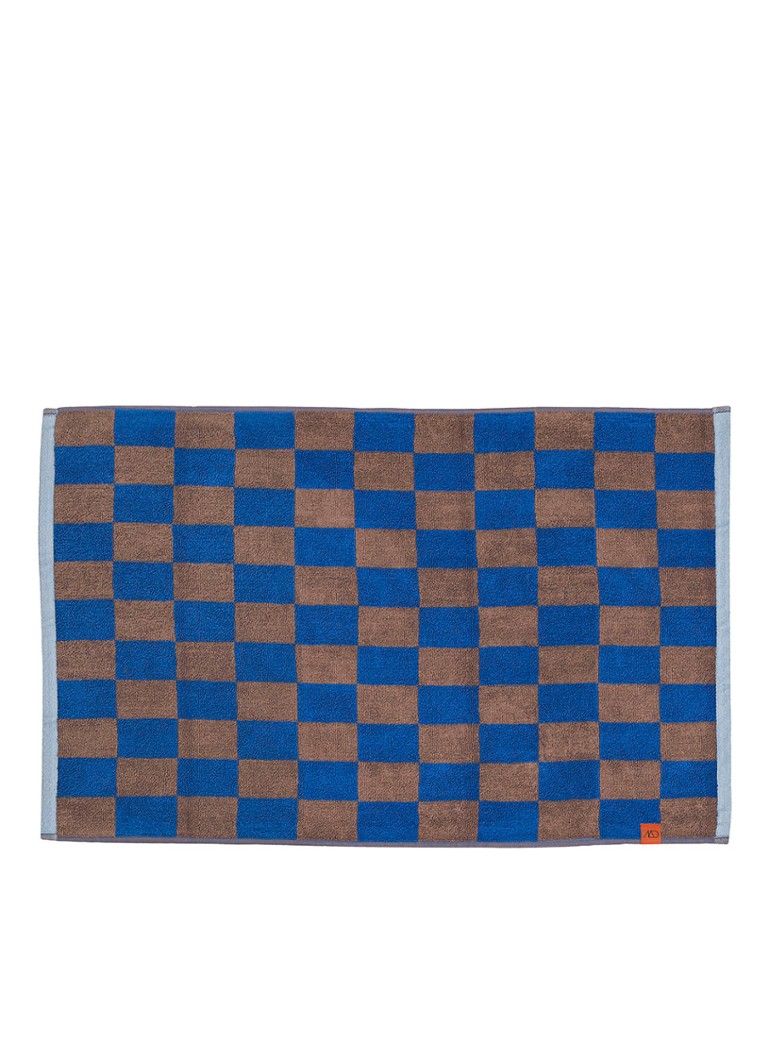 Mette Ditmer Retro badmat - 550 gr/m2 - 80 x 50 cm Kobaltblauw - Deal