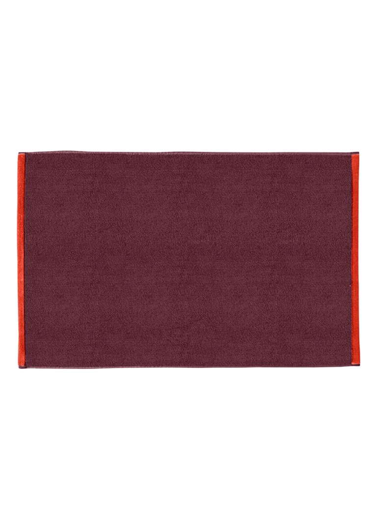 Mette Ditmer Soft badmat 50 x 80 cm Bordeauxrood - Deal