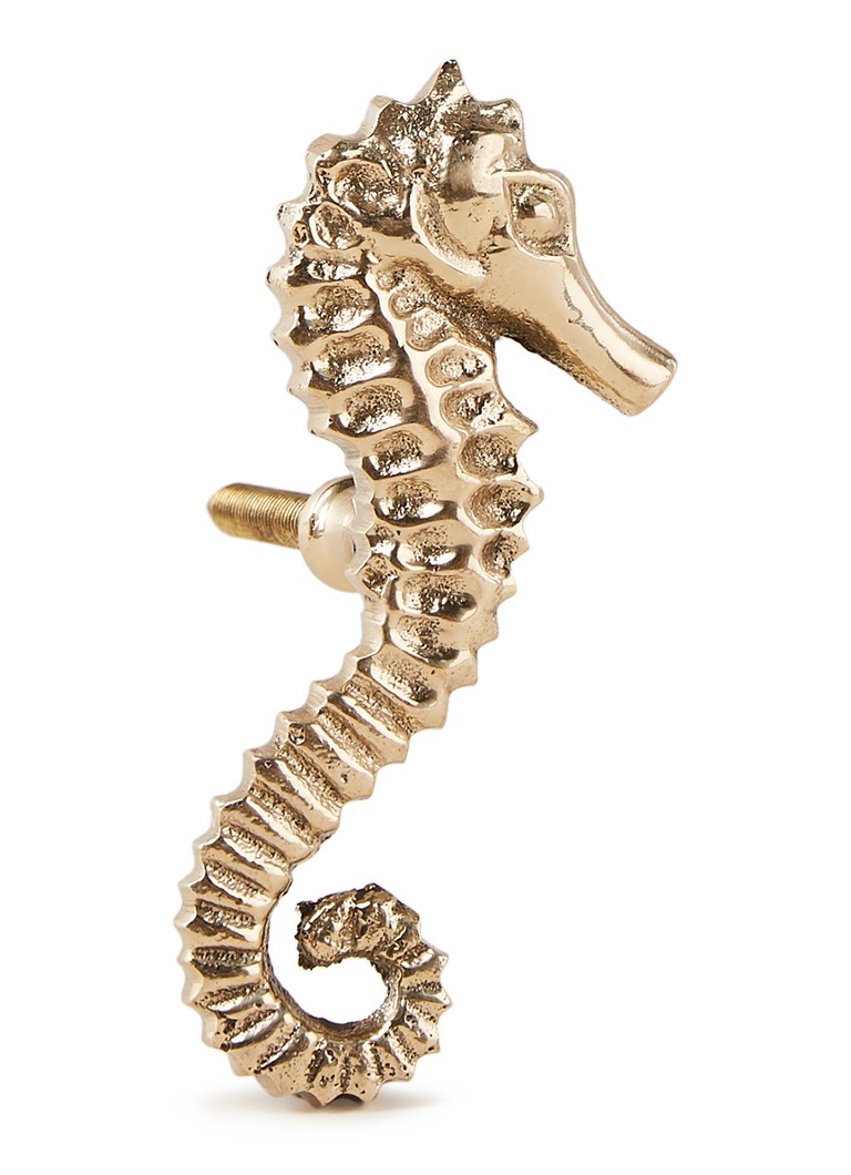 Doing Goods Pippa Seahorse deurknop links Goud - Deal