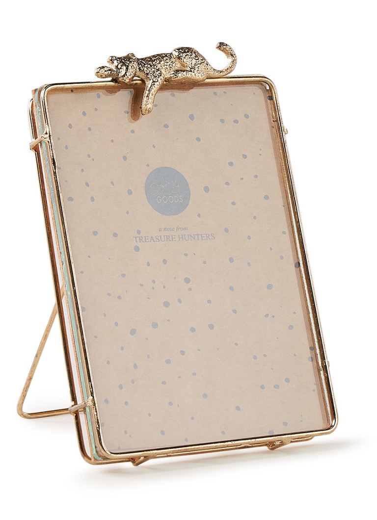 Doing Goods Jenna Leopard fotolijst Goud - Deal