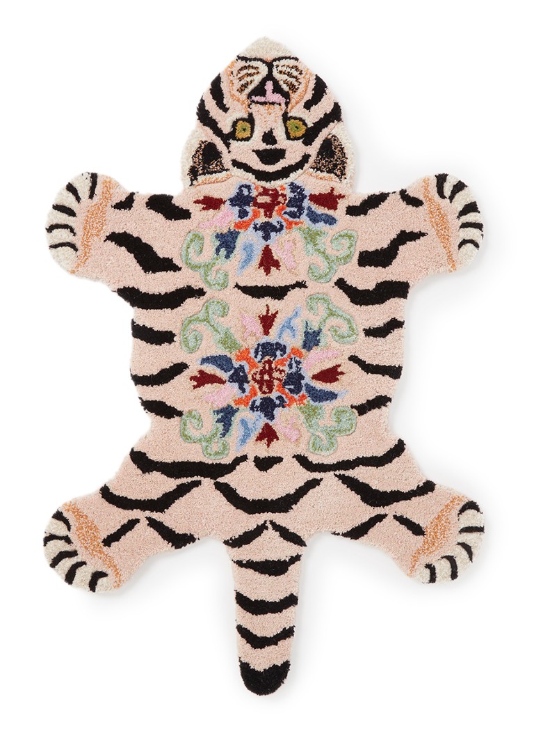 Doing Goods Mahee Majestic Tiger vloerkleed Multicolor - Deal