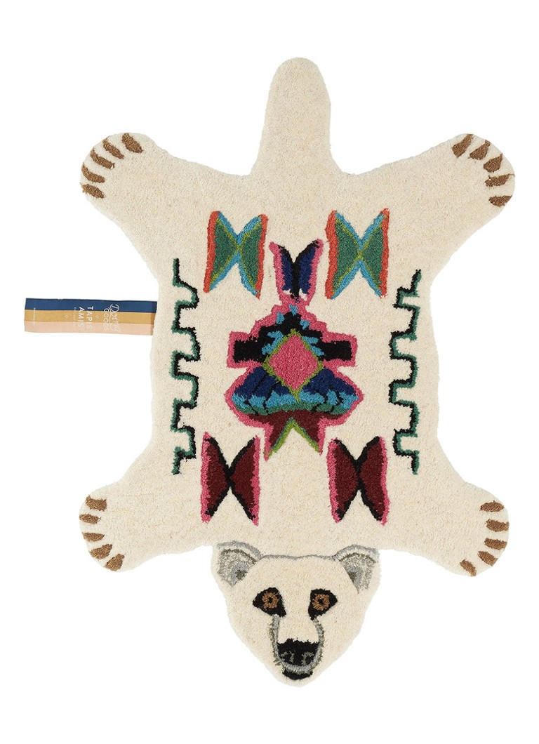 Doing Goods Kasbah IJsbeer vloerkleed 90 x 65 cm Gebroken wit - Deal