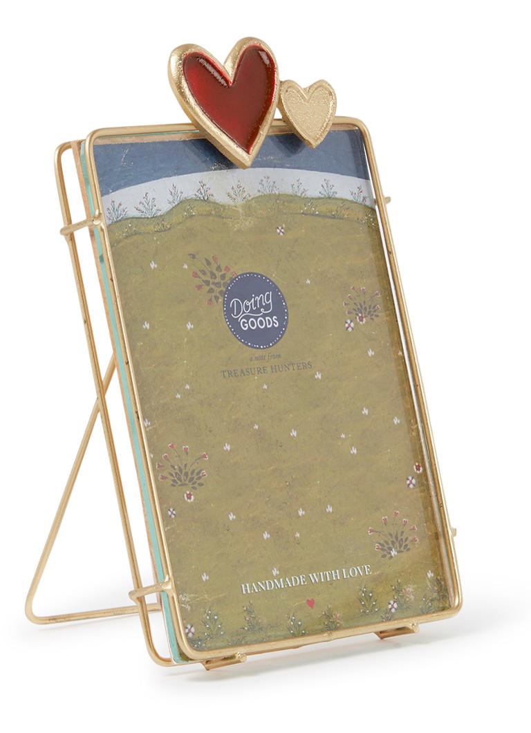 Doing Goods Pyar Heart Large fotolijst Goud - Deal