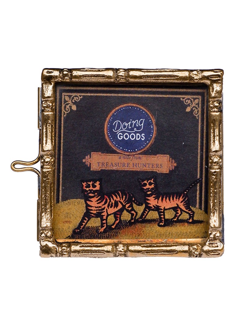 Doing Goods Bodhi Bamboo fotolijst 5,5 x 6 cm Messing - Deal