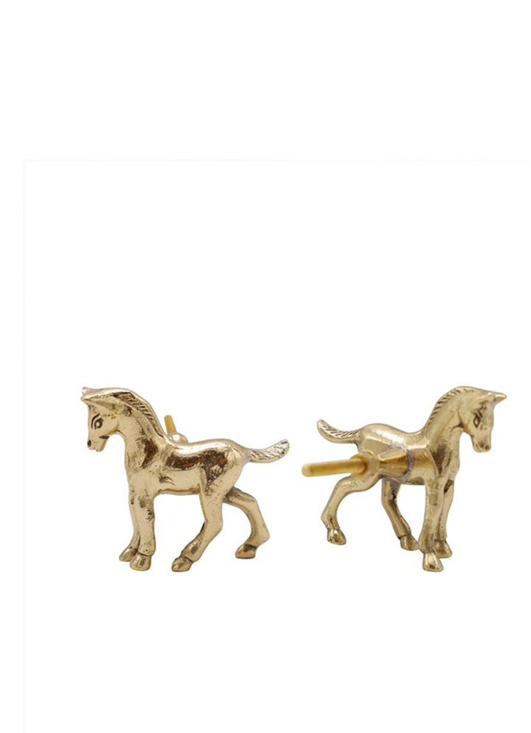 Doing Goods Spirit Horse deurknop rechts 6,5 cm Messing - Deal