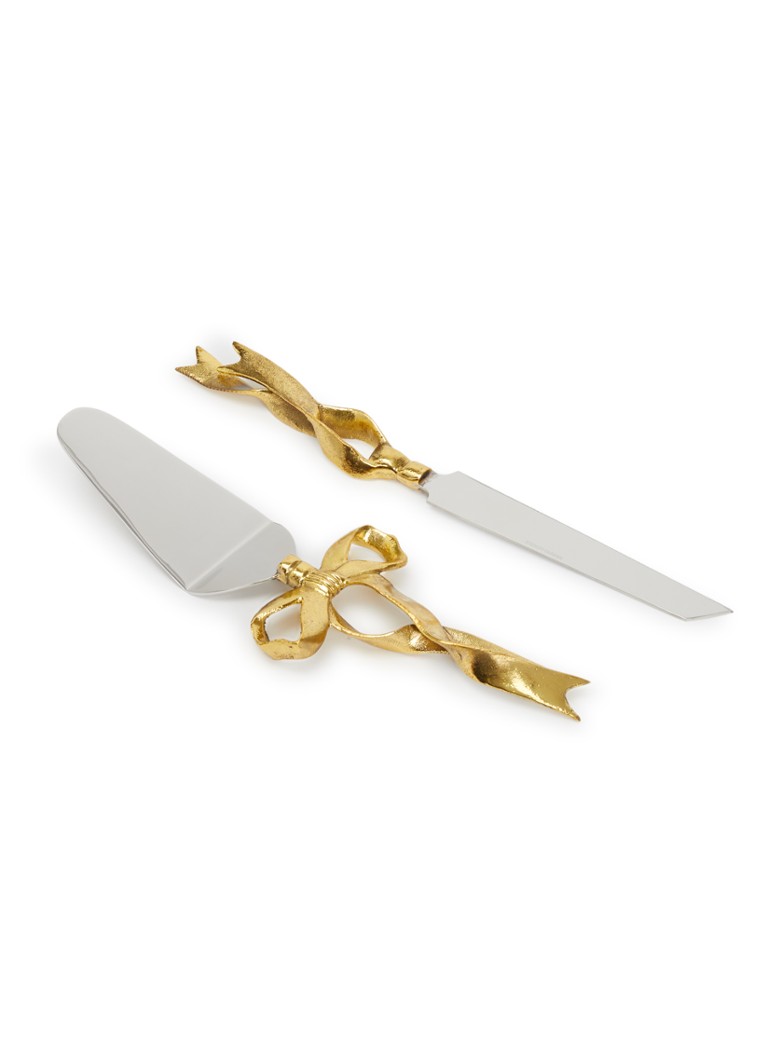 Doing Goods Riley Ribbon taartbestek 2-delig Goud - Deal