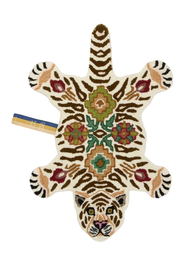 Doing Goods Jill vloerkleed 90 x 63 cm Bruin - Deal