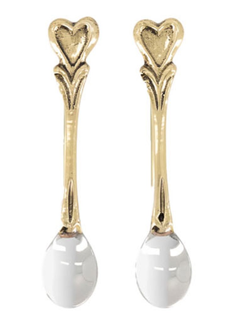 Doing Goods Hana Hart lepel set van 2 Brons - Deal