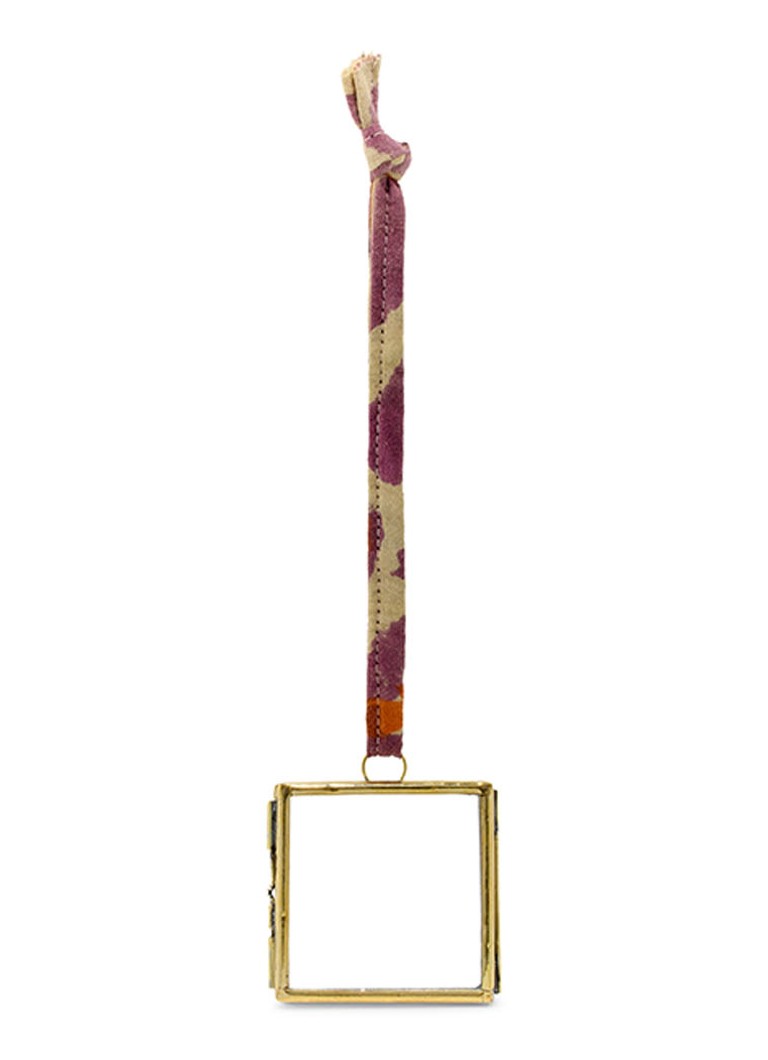 Doing Goods Pink Leopard fotolijst Brons - Deal
