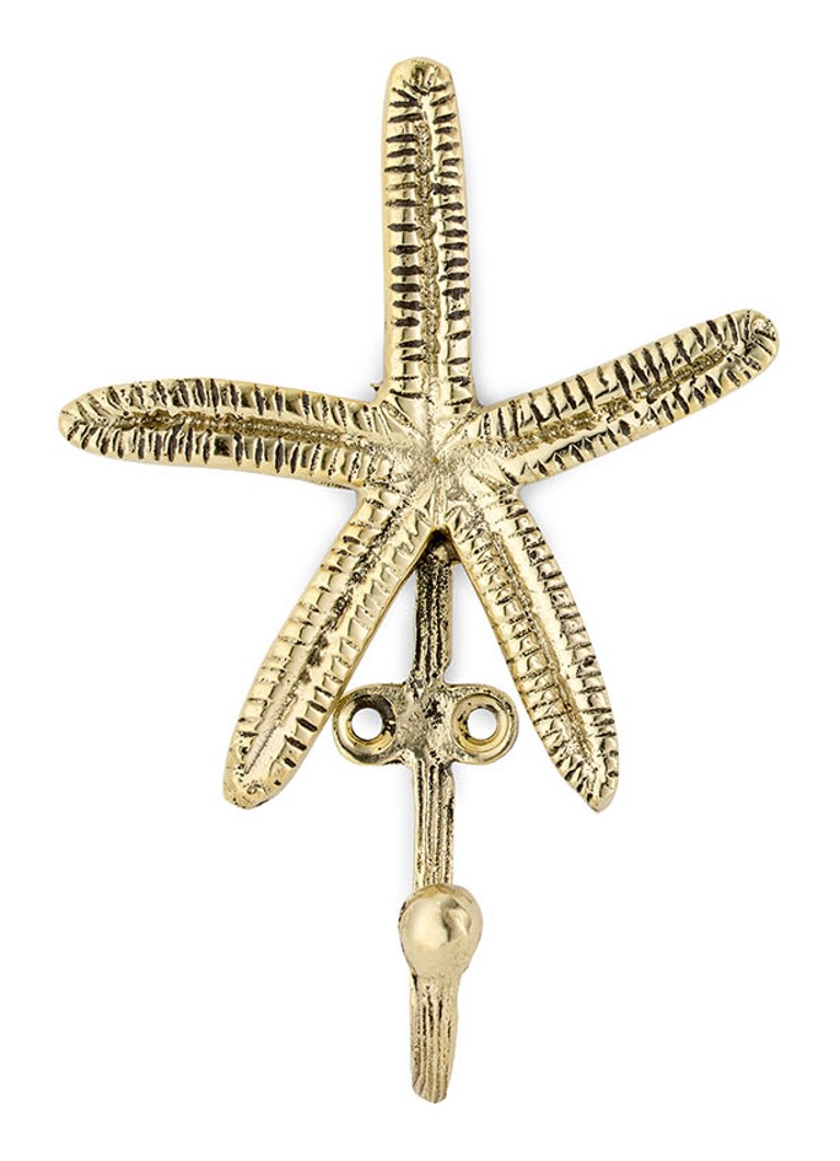 Doing Goods Sienna Zeester wandhaak Goud - Deal