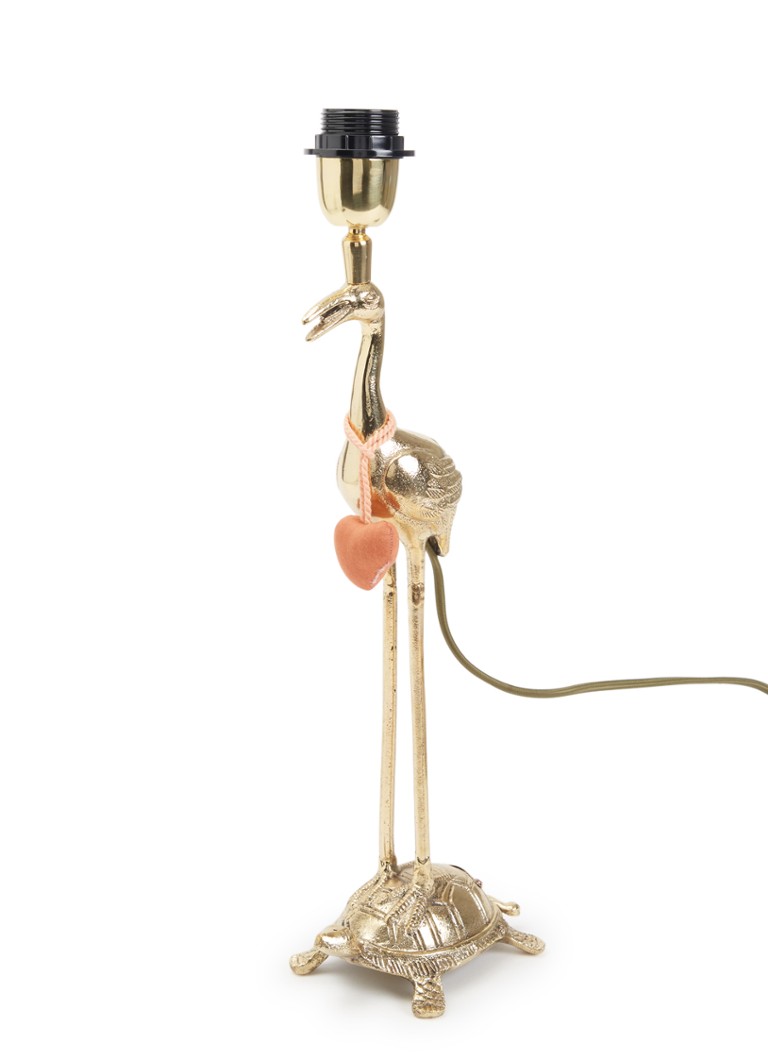 Doing Goods Crane Turtle tafellamp Goud - Deal