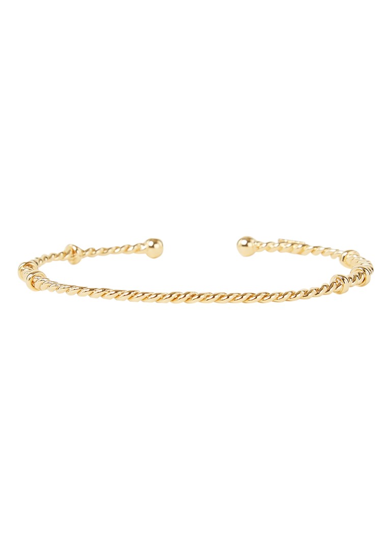 Gas Bijoux Dames Torsade bangle verguld
