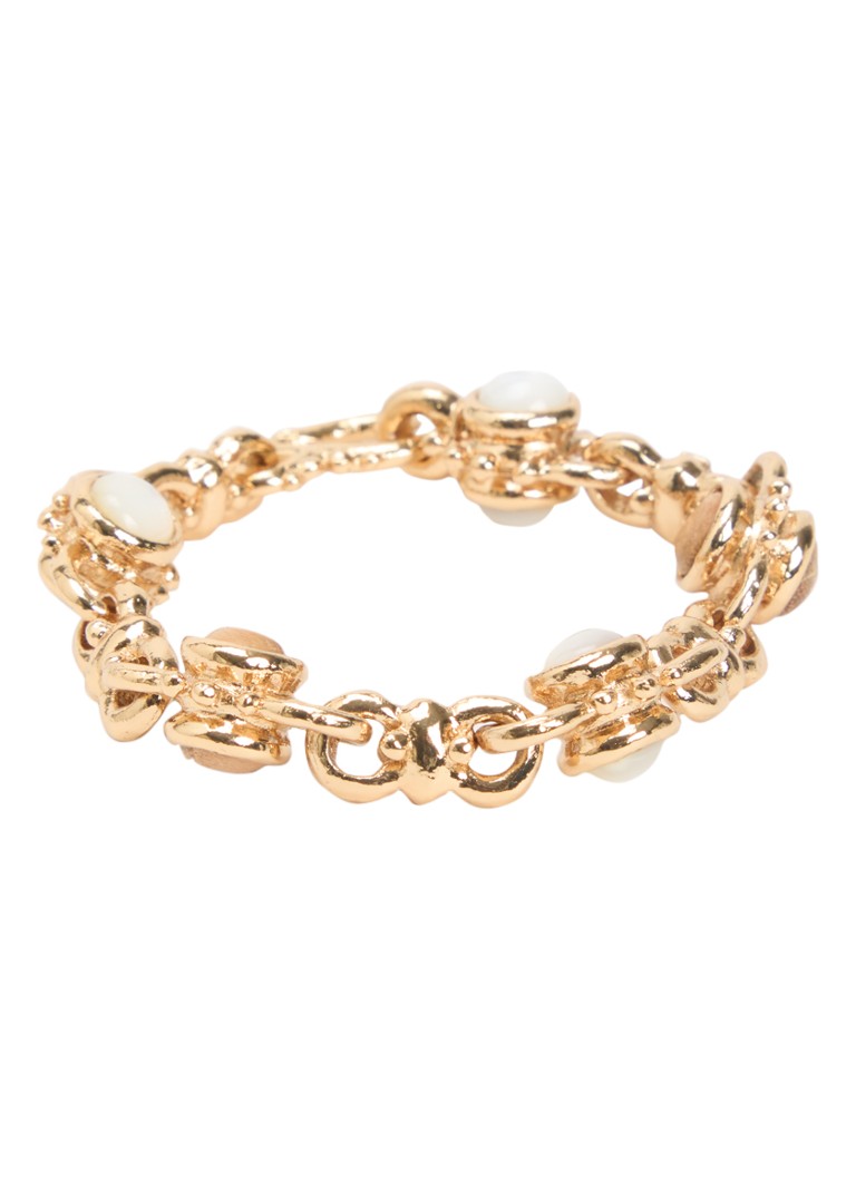 Gas Bijoux Dames Amarante schakelarmband verguld