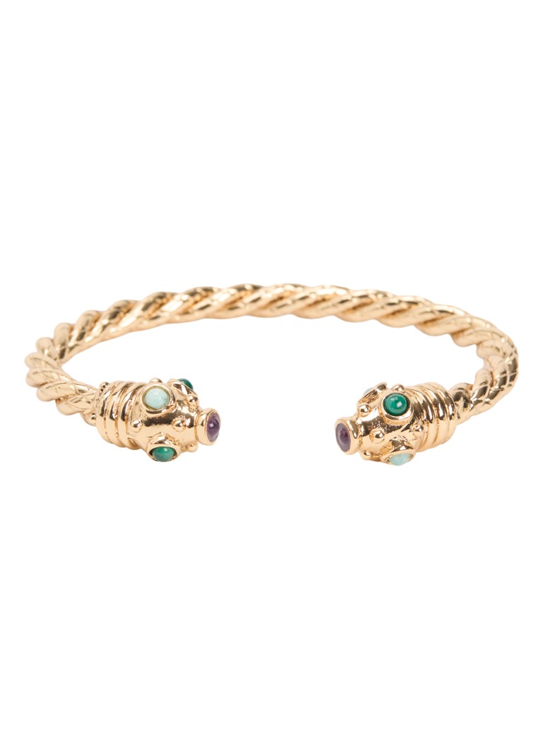 Gas Bijoux Dames Amarante Torsade bangle verguld