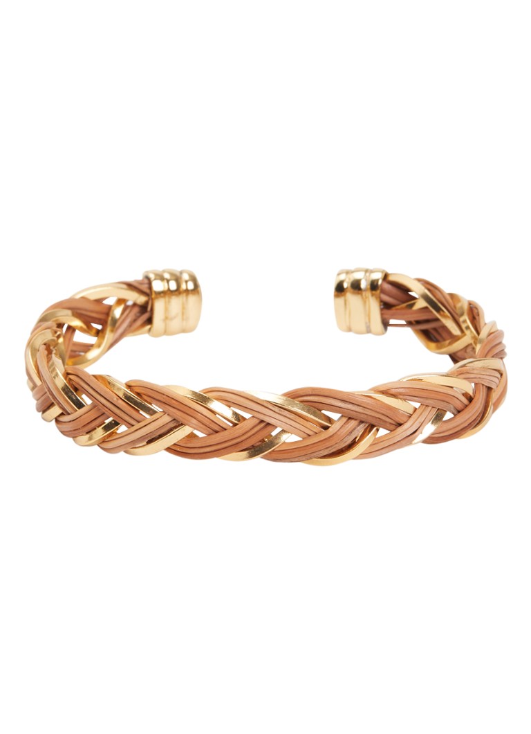 Gas Bijoux Dames Tresse bangle verguld