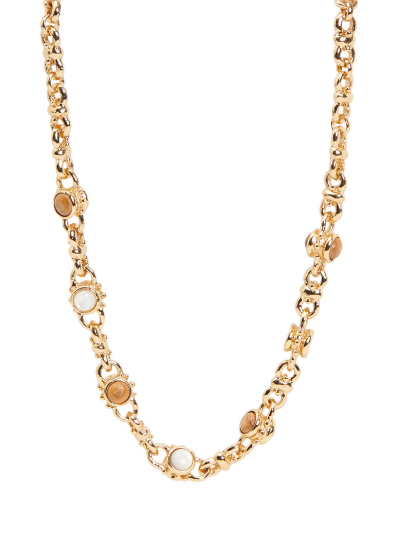 Gas Bijoux Dames Amarante schakelketting verguld