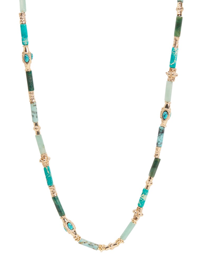 Gas Bijoux Dames Kali kralenketting verguld
