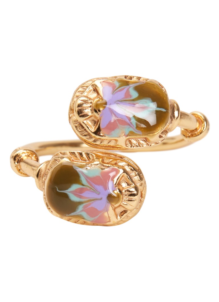 Gas Bijoux Dames Duality Scaramouche ring verguld