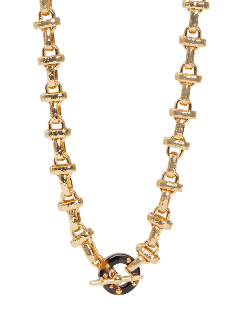 Gas Bijoux Dames Adrian schakelketting verguld in de kleur Goud, maat: 1MAAT