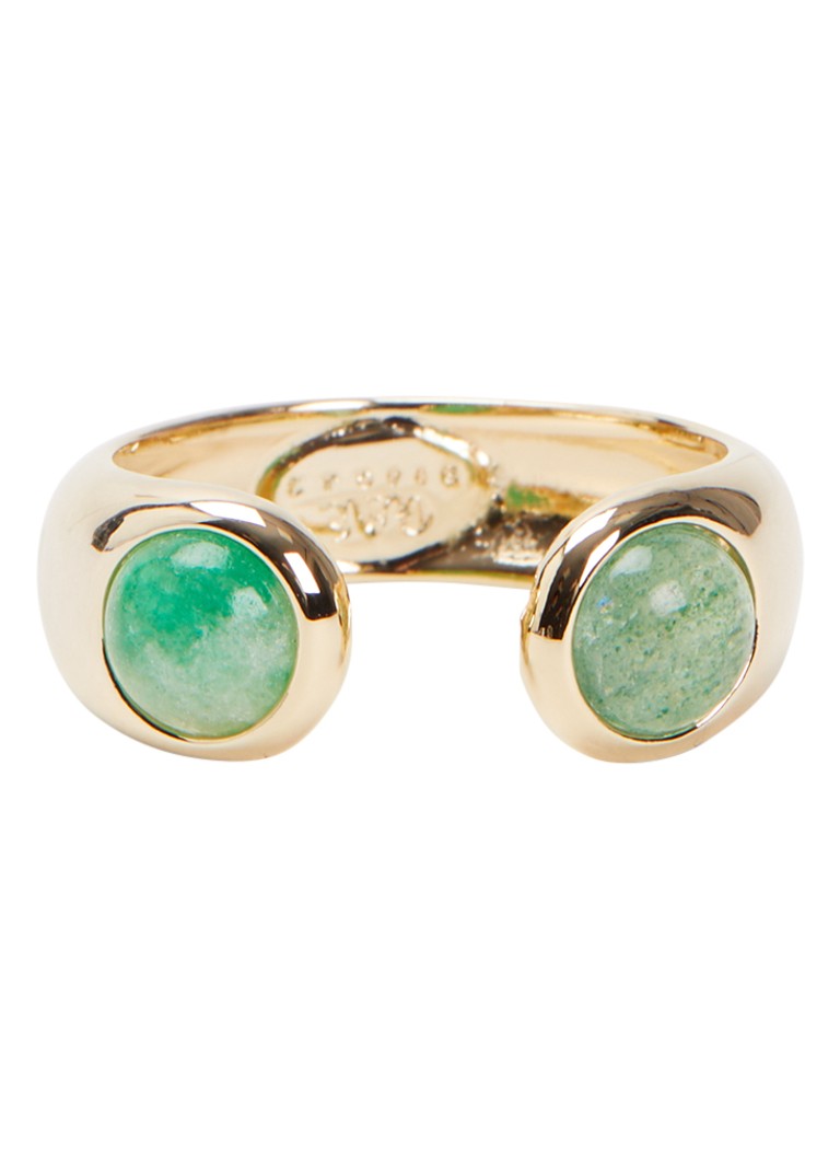 Gas Bijoux Dames Saint Germain ring verguld in de kleur Goud, maat: 1MAAT